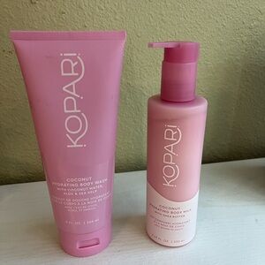 New Kopari body wash and lotion set